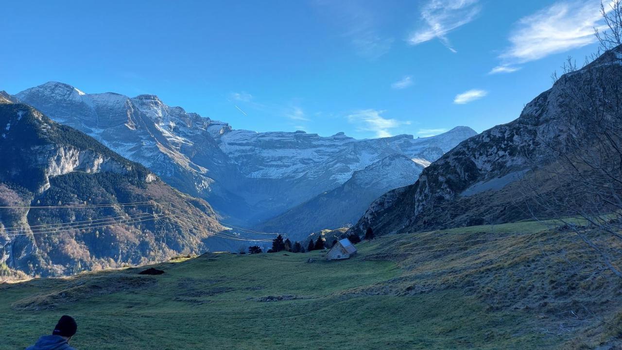 Chalet Sanset Gèdre Eksteriør bilde