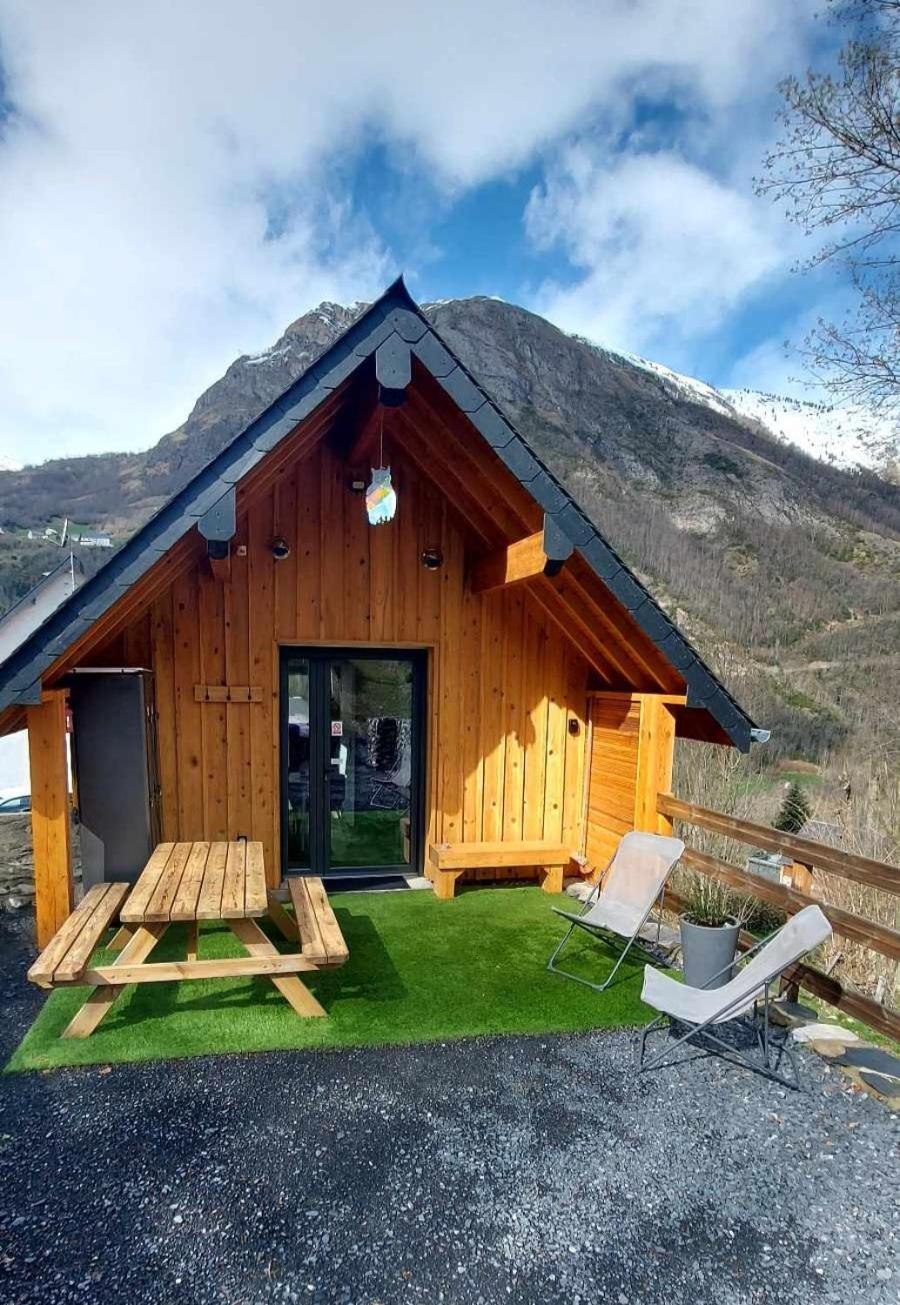 Chalet Sanset Gèdre Eksteriør bilde